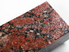 Gesägt Granit Pflastersteine Rosso Santiago foto 6