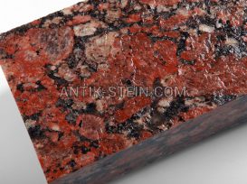 Gesägt Granit Pflastersteine Rosso Santiago foto 9