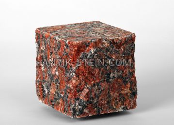 Gesägt und Gespalten Granit Pflastersteine Rosso Santiago foto 1