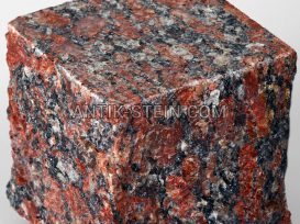 Gesägt und Gespalten Granit Pflastersteine Rosso Santiago foto 7