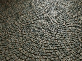 Gespalten Granit Pflastersteine Leopard Red foto 2