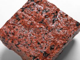 Gespalten Granit Pflastersteine Maple Red foto 8