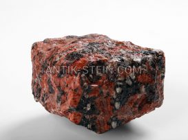 Gespalten Granit Pflastersteine Rosso Santiago foto 5