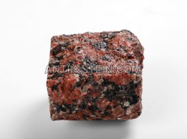 Gespalten Granit Pflastersteine Rosso Santiago foto 7