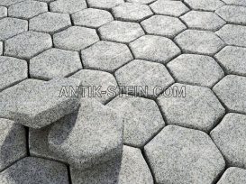 Getrommelt Granit Pflastersteine Grey Ukraine foto 2