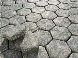 Getrommelt Granit Pflastersteine Leopard Red foto 2
