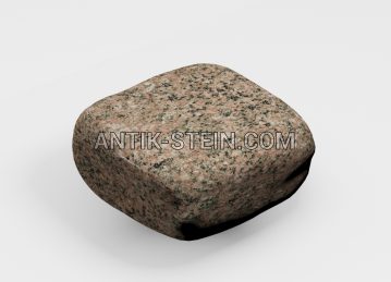 Getrommelt Granit Pflastersteine Rosa Raveno foto 1