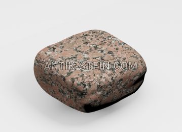 Getrommelt Granit Pflastersteine Rosso Santiago foto 1