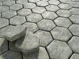 Getrommelt Granit Pflastersteine Tansky foto 2