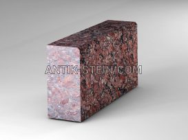 Granit Bordsteine Rosso Santiago foto 2