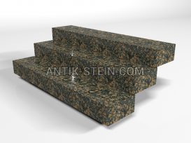 Granit Stufen Leopard Red foto 1