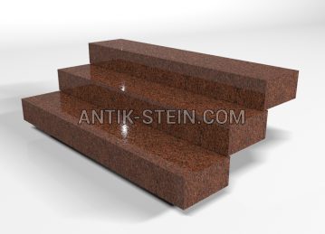 Granit Stufen Maple Red foto 1