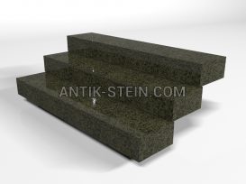 Granit Stufen Verde Oliva foto 1
