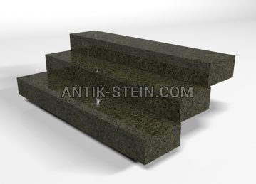 Granit Stufen Verde Oliva foto 1