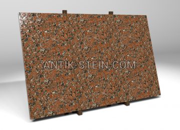 Granit Unmaßplatten Rosso Santiago foto 1
