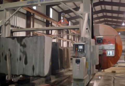 Steinproduktion